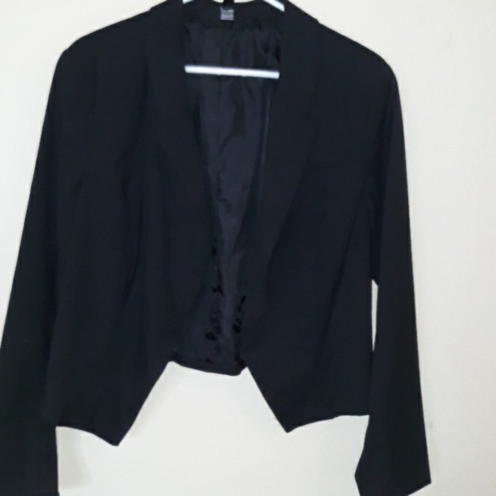 Mossimo cropped suit coat
